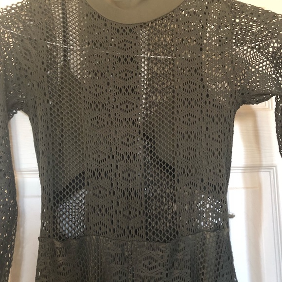 Olive Green Romper - Picture 3 of 5